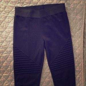 Black Moto Leggings
